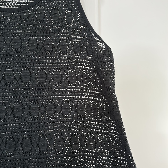 LA VIE EN ROSE COVER UP DRESS IN BLACK - Picture 3 of 5